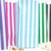 Candy Striped Paper SOS Pick n Mix Style Bags (6 Colours)